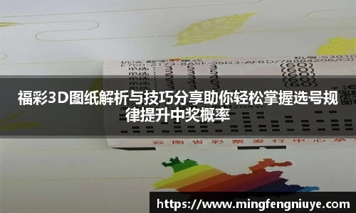 福彩3D图纸解析与技巧分享助你轻松掌握选号规律提升中奖概率